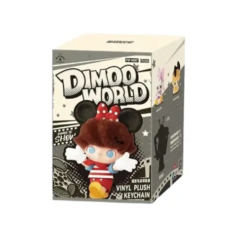 Dimoo World Plush Key Ring